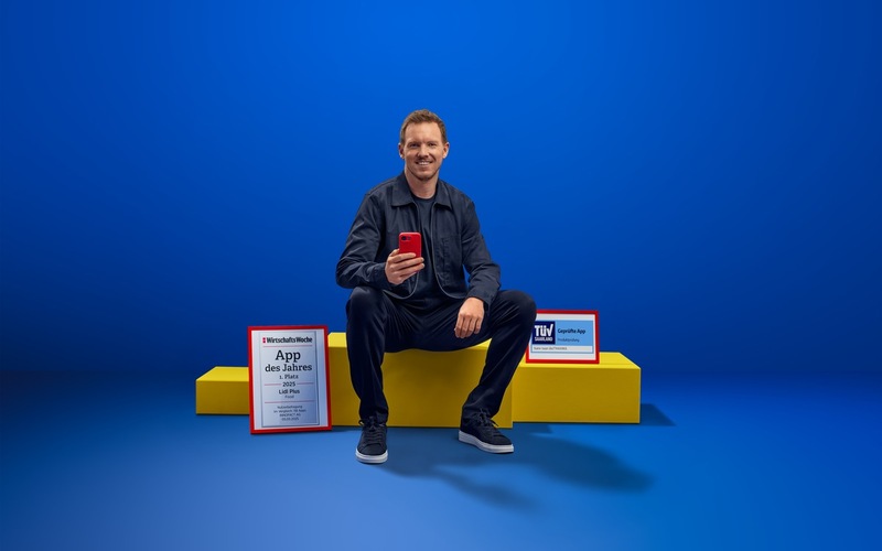 Julian Nagelsmann wird Botschafter für Lidl Plus / Smarte Technologie als Alltagshelfer - taktisch sparen mit Lidl Plus lohnt sich - Foto: presseportal.de