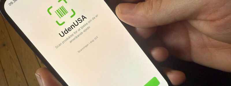 Boykott per Barcode: Eine App zeigt Dänen, welche Produkte im Supermarkt aus den USA kommen. - Foto: Julia Wäschenbach/dpa