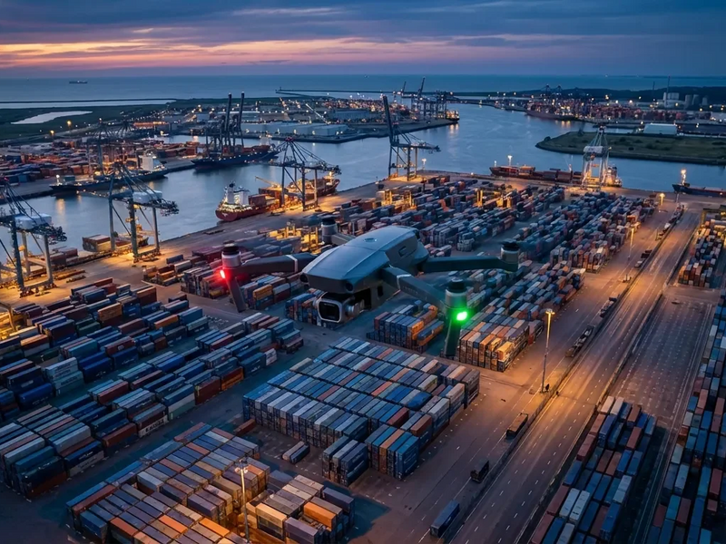 Unifly rüstet Europas zweitgrößten Hafen für die Drohnen-Zukunft auf - Foto: über boerse-global.de