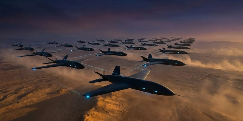 SIRBAI lanciert ersten KI-gesteuerten Drohnenschwarm des Nahen Ostens - Foto: über boerse-global.de