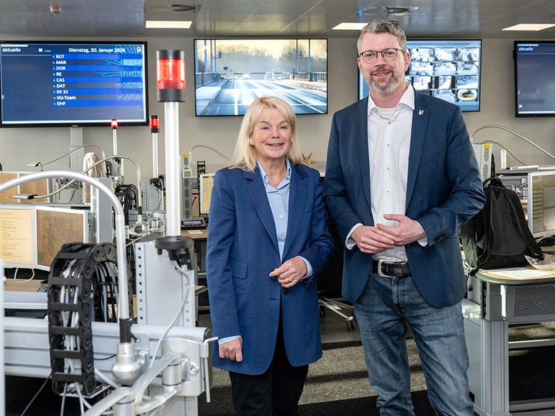 POL-RE: Recklinghausen/Marl: Polizeipräsidentin Zurhausen und Bürgermeister Terhorst tauschen sich zur Zusammenarbeit aus - Foto: presseportal.de