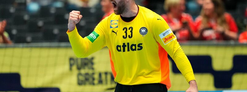 Torhüter Andreas Wolff ist Deutschlands bester Mann gegen Portugal.  - Foto: Sebastian Elias Uth/Ritzau Scanpix Foto/AP/dpa