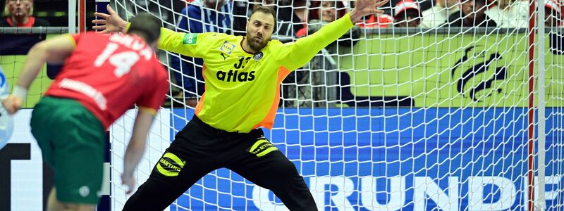 Miro Schluroff belebte das deutsche Angriffsspiel.  - Foto: Sina Schuldt/dpa