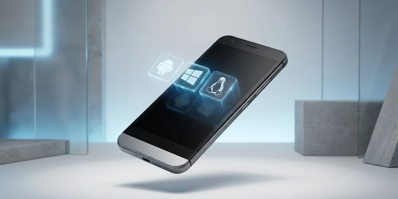 Nexphone: Ein Smartphone lädt Android, Windows und Linux - Foto: über boerse-global.de