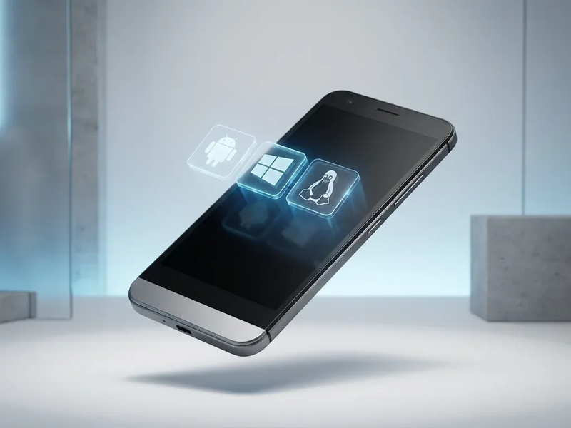 Nexphone: Ein Smartphone lädt Android, Windows und Linux - Foto: über boerse-global.de