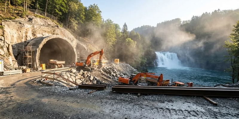 Energie AG startet Tunnelbau für 190-Millionen-Kraftwerk - Foto: über boerse-global.de