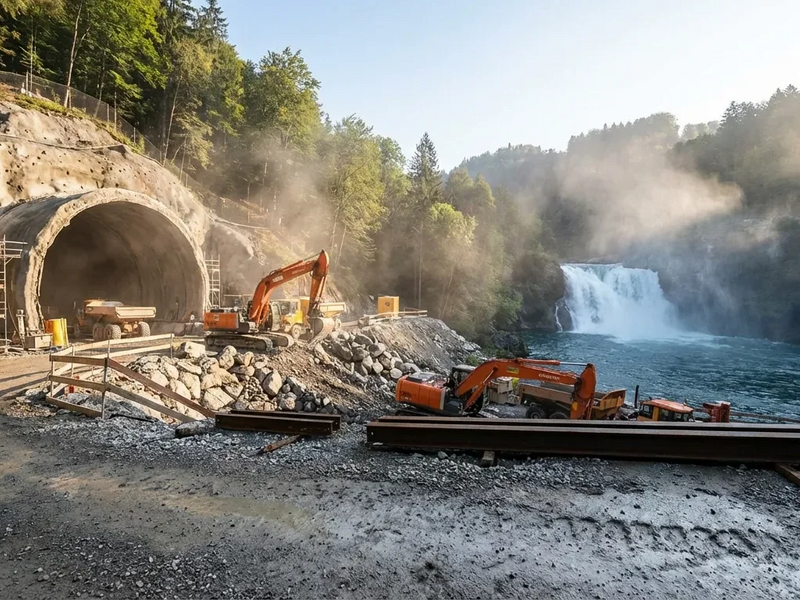 Energie AG startet Tunnelbau für 190-Millionen-Kraftwerk - Foto: über boerse-global.de