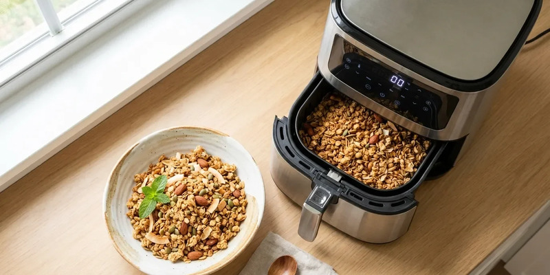 Airfryer-Granola: Der schnelle Kickstart für gesunde Frühstücke - Foto: über boerse-global.de
