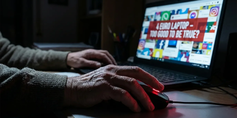 MediaMarkt-Warnung: Vier-Euro-Laptop ist dreiste Betrugsmasche - Foto: über boerse-global.de