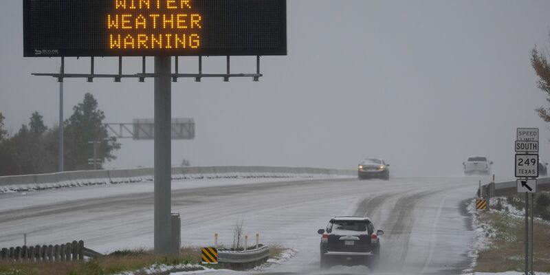 Der Wintersturm könnte viele Haushalte in den USA betreffen. - Foto: David J. Phillip/AP/dpa