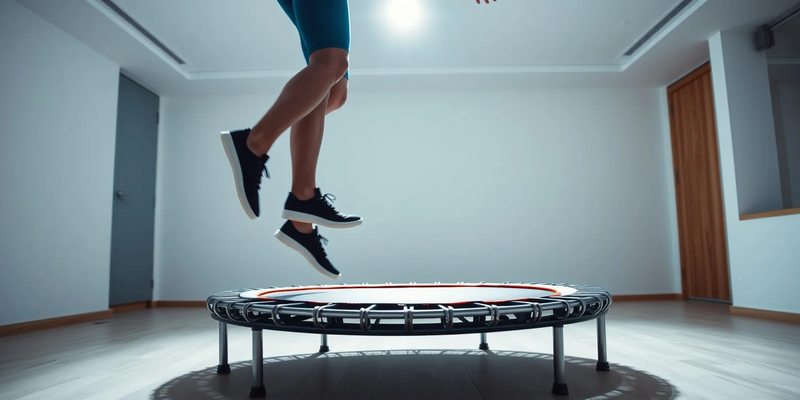 Jumping Fitness: Minitrampolin besiegt Rückenschmerzen - Foto: über boerse-global.de
