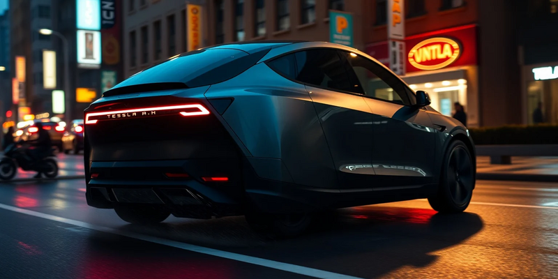 Tesla Cybercab: Spiegelloser Roboter-Taxi-Prototyp rollt durch Austin - Foto: über boerse-global.de