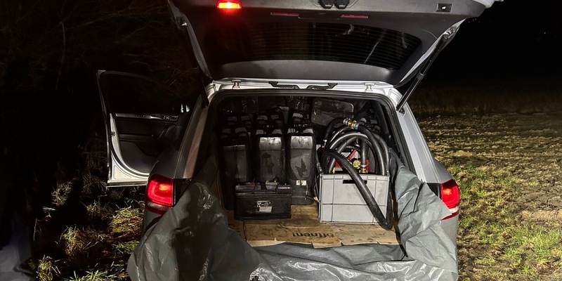 POL-PIWFB: Dieseldiebstahl - Täter auf frischer Tat gefasst - Foto: presseportal.de