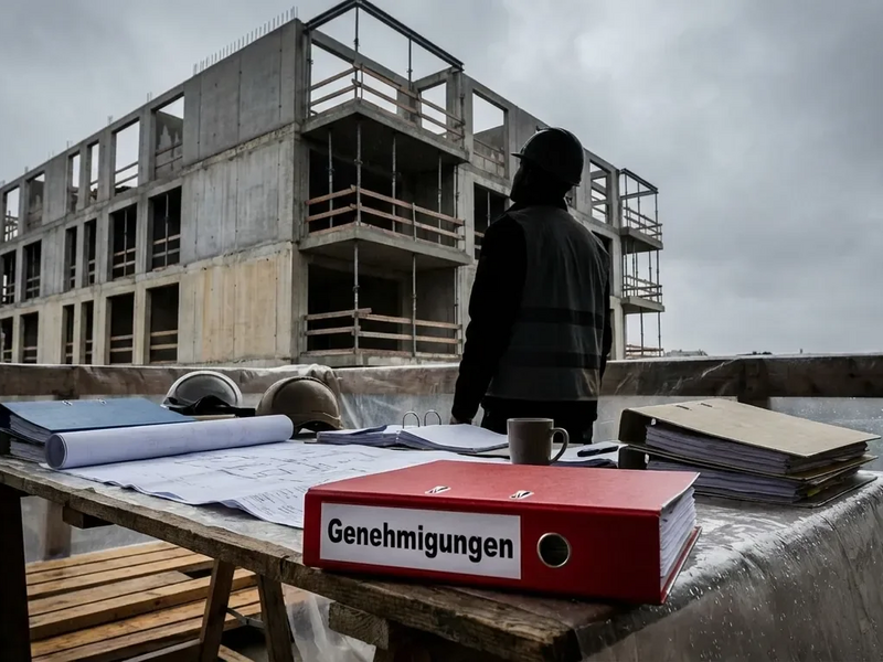 Bauwirtschaft 2026: Bürokratie erstickt leichte Erholung - Foto: über boerse-global.de