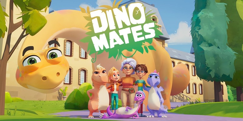 Animations-Premiere: DINO MATES - Ferien bei Madame Freudenreich ab 27. Januar 2026 bei KiKA / Ein turbulenter Sommer voller Geheimnisse und Dinosaurier-Abenteuer - Foto: presseportal.de