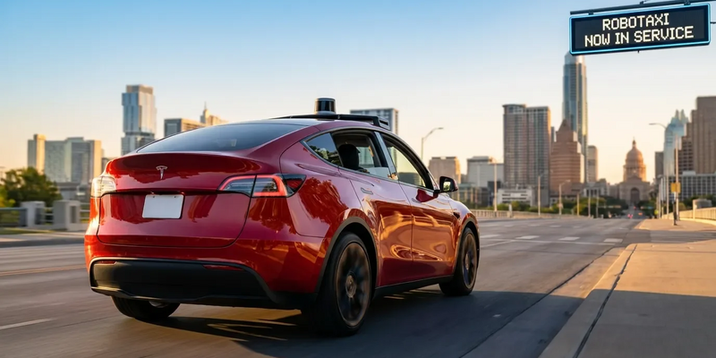 Tesla startet fahrerlose Robotaxi-Fahrten in Austin - Foto: über boerse-global.de