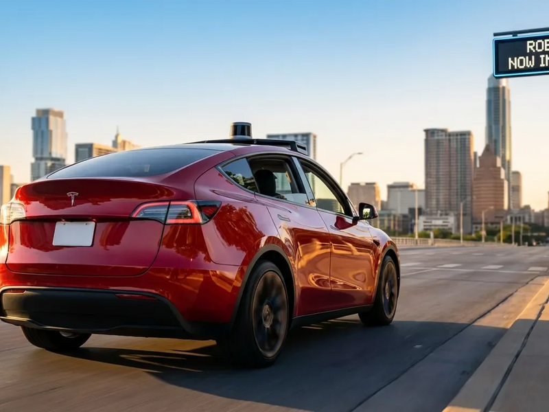 Tesla startet fahrerlose Robotaxi-Fahrten in Austin - Foto: über boerse-global.de