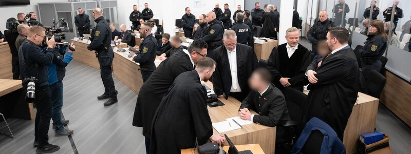 Das Oberlandesgericht Dresden hat zunächst 67 weitere Verhandlungstermine angesetzt. - Foto: Sebastian Kahnert/dpa