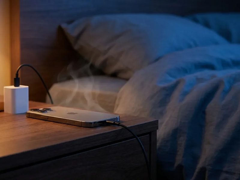 Apple warnt: iPhone nicht im Bett laden - Foto: über boerse-global.de