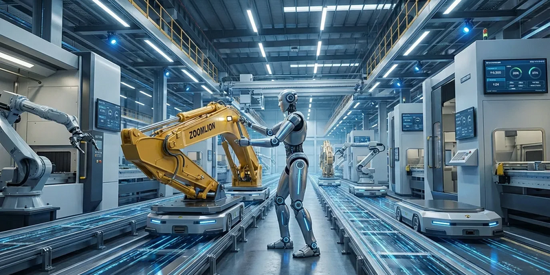 Zoomlion setzt Dutzende humanoide Roboter in der Produktion ein - Foto: über boerse-global.de