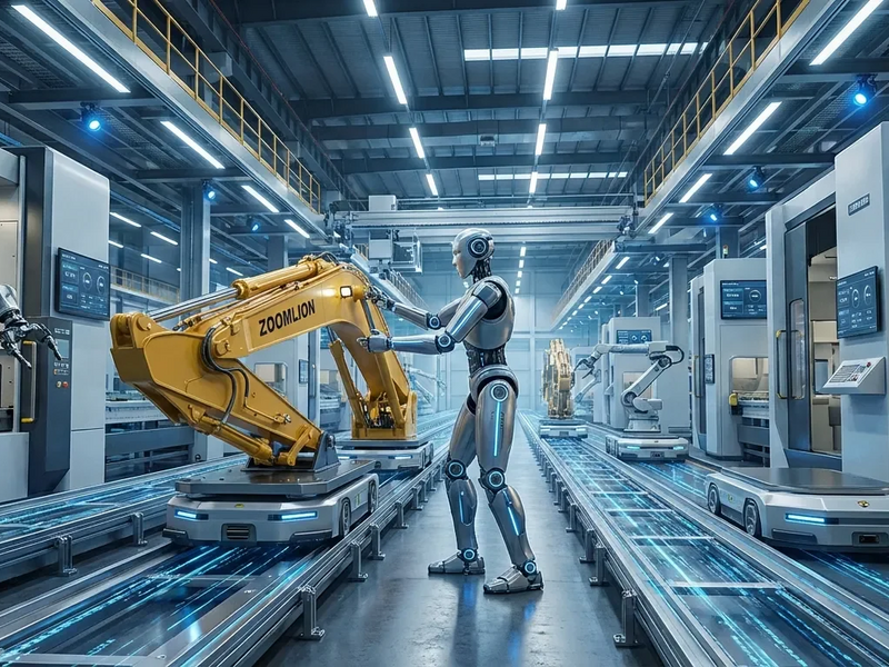 Zoomlion setzt Dutzende humanoide Roboter in der Produktion ein - Foto: über boerse-global.de