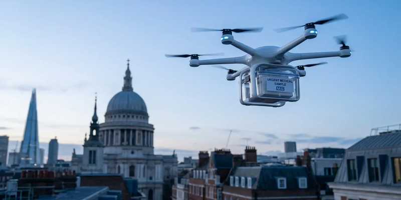 NHS startet Großoffensive mit Drohnen für medizinische Proben - Foto: über boerse-global.de