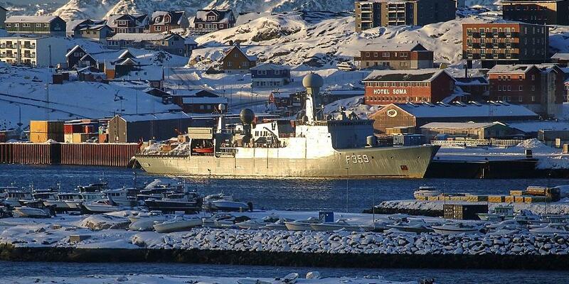 Dänisches Kriegsschiff in Grönland am 20.01.2026 - Foto: via dts Nachrichtenagentur