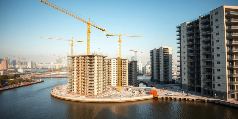 Insel Gartenfeld: Berlins Mega-Quartier wächst auf Industriebrache - Foto: über boerse-global.de