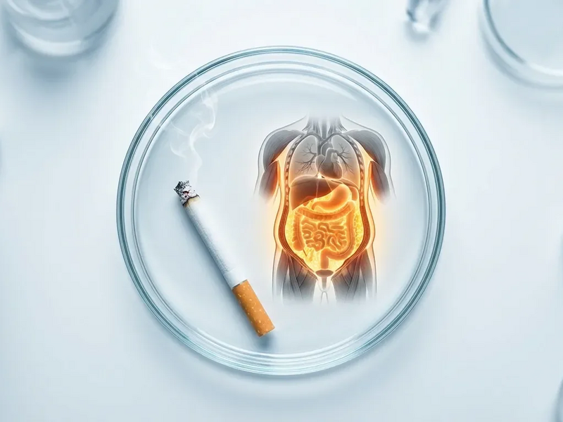 Rauchen fördert Bauchfett und bremst Muskelaufbau - Foto: über boerse-global.de