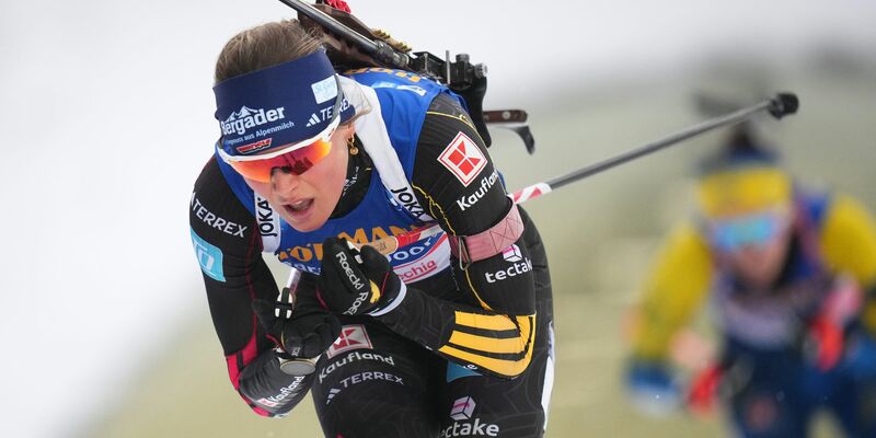 Marlene Fichtner knüpfte an ihre Leistung aus dem Einzel an. - Foto: Petr David Josek/AP/dpa