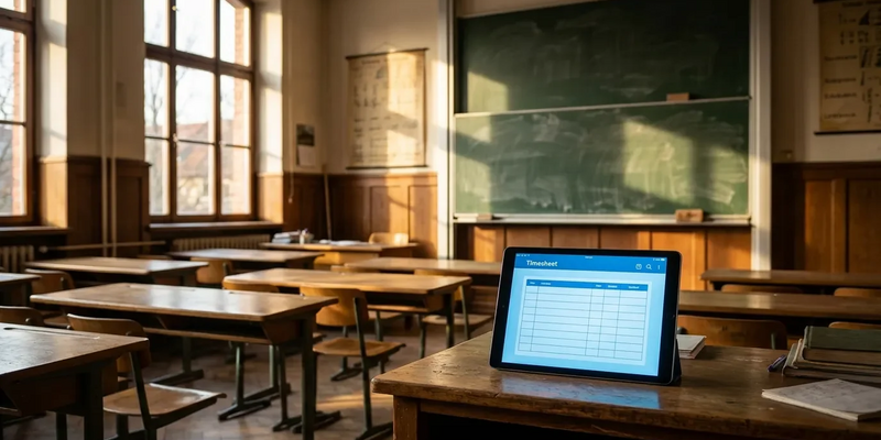 Arbeitszeiterfassung: NRW plant Präsenzpflicht für Lehrer - Foto: über boerse-global.de