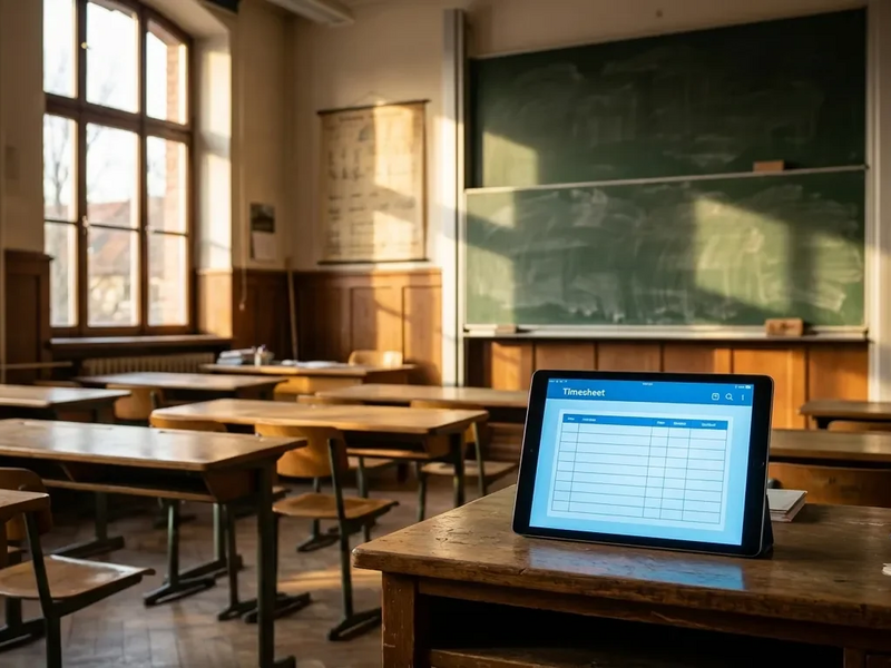 Arbeitszeiterfassung: NRW plant Präsenzpflicht für Lehrer - Foto: über boerse-global.de