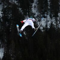 Nicht zu schlagen: Domen Prevc. - Foto: Karl-Josef Hildenbrand/dpa