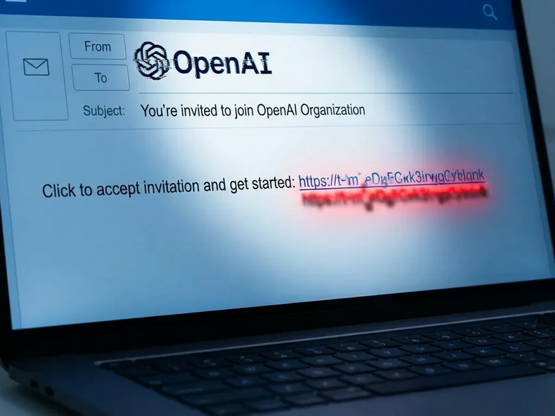 OpenAI-Phishing nutzt offizielle Einladungsfunktion für Betrug - Foto: über boerse-global.de