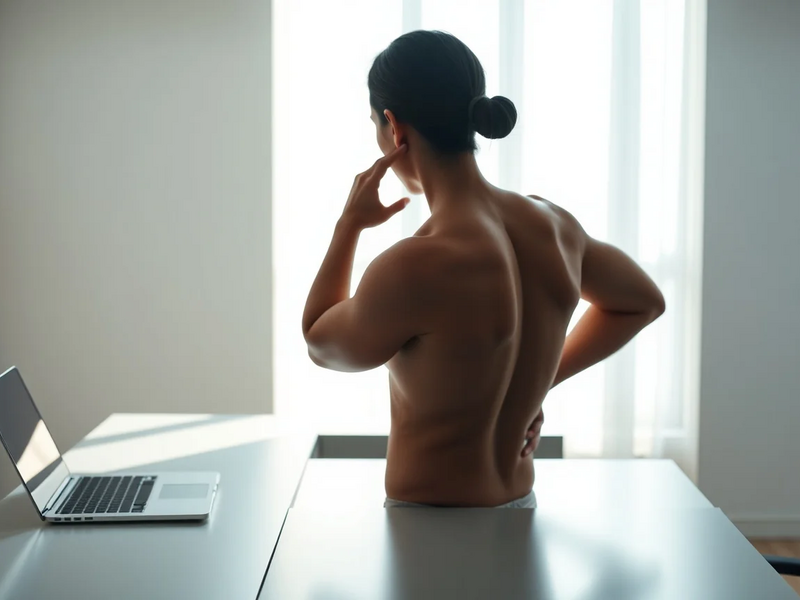 Schildkröten-Übung bekämpft den modernen Handynacken - Foto: über boerse-global.de