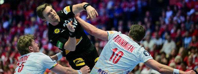 Sorgte für Torgefahr aus dem Rückraum: Franz Semper. - Foto: Sina Schuldt/dpa