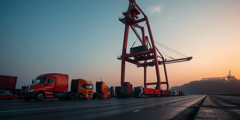 Baltic Hub Danzig normalisiert Lkw-Abfertigung nach Extremwetter - Foto: über boerse-global.de