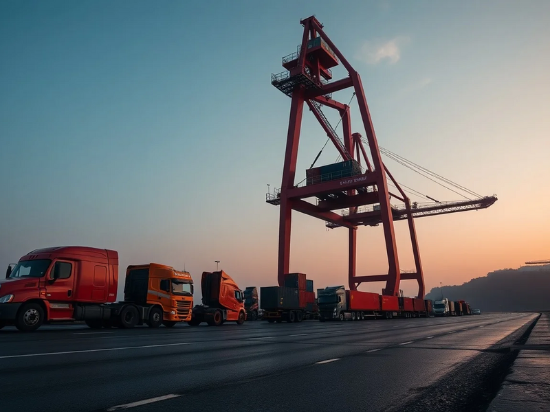 Baltic Hub Danzig normalisiert Lkw-Abfertigung nach Extremwetter - Foto: über boerse-global.de