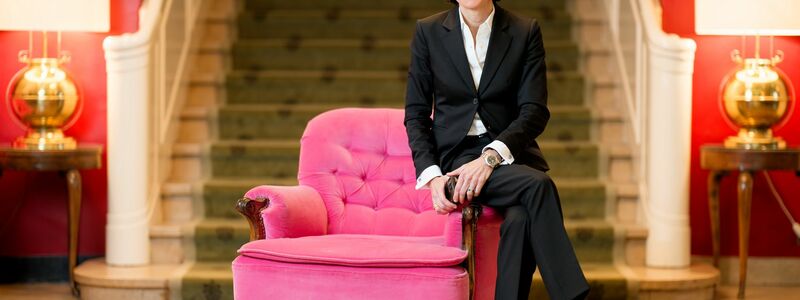 Caroline von Kretschmann, Chefin des Luxushotels «Europäischer Hof Heidelberg», geht auf Tiktok viral. - Foto: Uwe Anspach/dpa