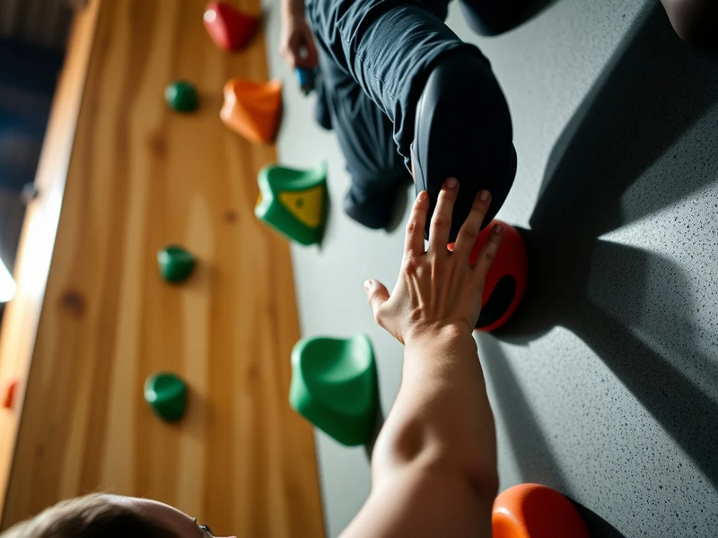 Therapeutisches Klettern: Kletterwand als Therapie gegen Stress - Foto: über boerse-global.de