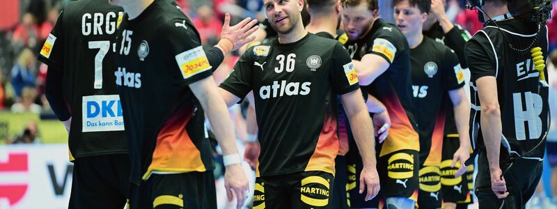 Deutschland Handballer können das EM-Halbfinale aus eigener Kraft erreichen. - Foto: Sina Schuldt/dpa