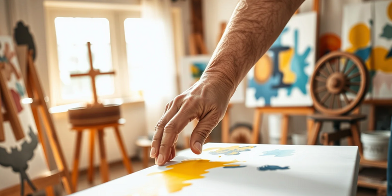 Kunst-Ateliers bieten Demenzkranken und Angehörigen Auszeit - Foto: über boerse-global.de