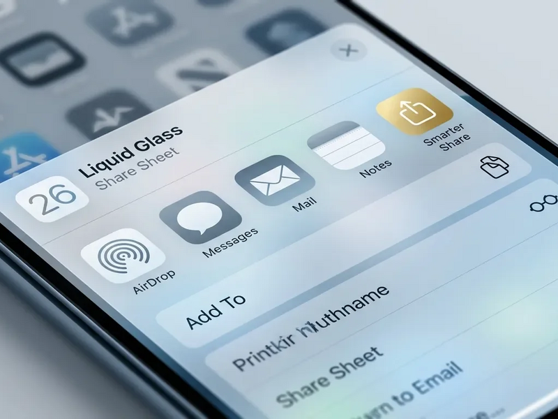 iOS 26: AirDrop-Codes und Liquid Glass revolutionieren das Teilen - Foto: über boerse-global.de