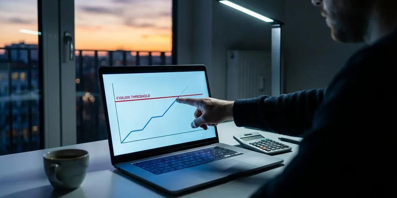 Kleinunternehmerregelung 2026: Die versteckte Falle bei 100.000 Euro Umsatz - Foto: über boerse-global.de