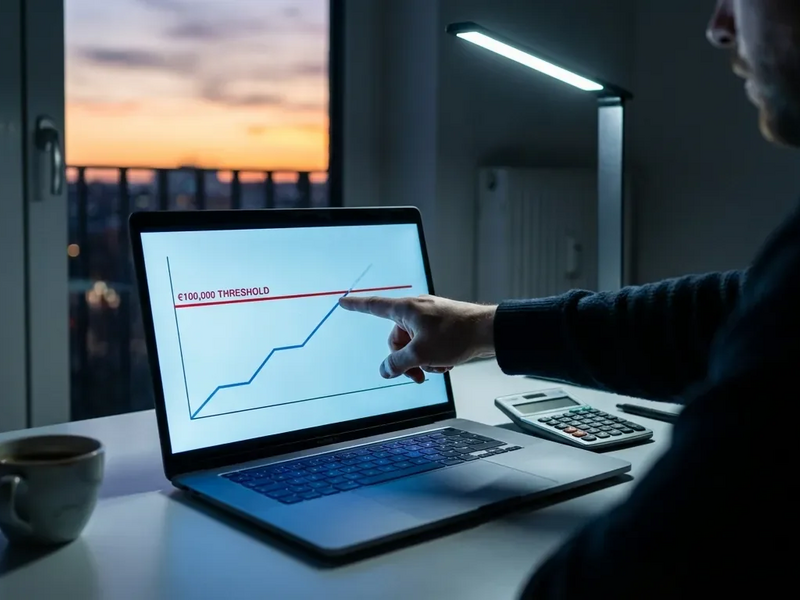 Kleinunternehmerregelung 2026: Die versteckte Falle bei 100.000 Euro Umsatz - Foto: über boerse-global.de