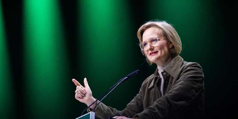 Grünen-Chefin Franziska Brantner spricht sich für mehr Unterstützung aus Deutschland für die Ukraine aus. (Archivbild) - Foto: Moritz Frankenberg/dpa