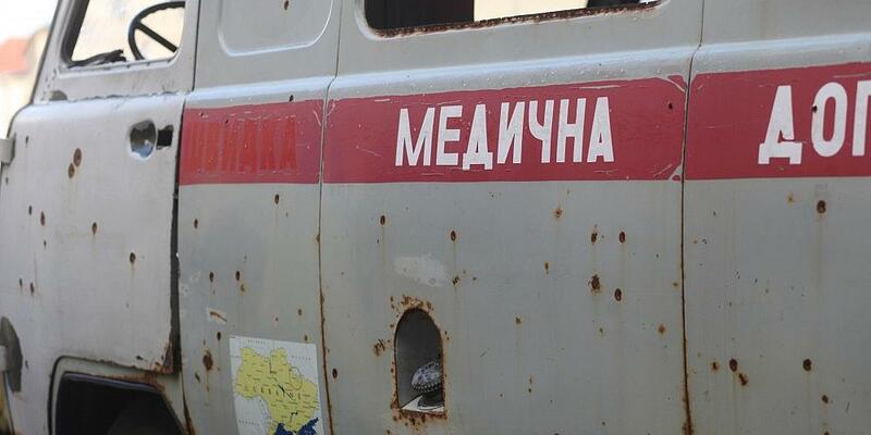 Im Ukraine-Krieg zerschossener Kleinbus (Archiv) - Foto: via dts Nachrichtenagentur