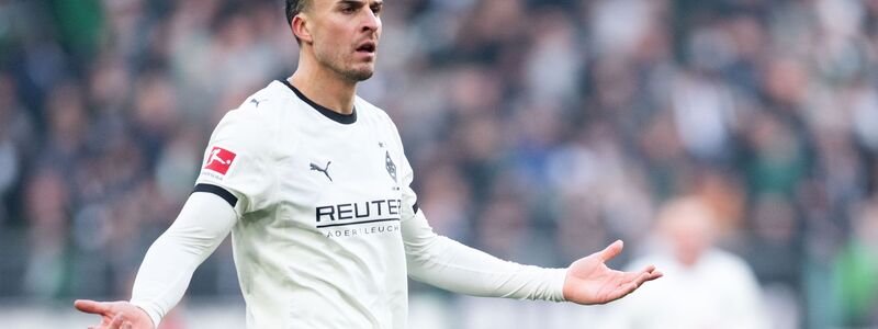 Elfmeter verschossen und viele Ballverluste: Gladbachs Torjäger Tabakovic spielte diesmal unglücklich. - Foto: Marius Becker/dpa