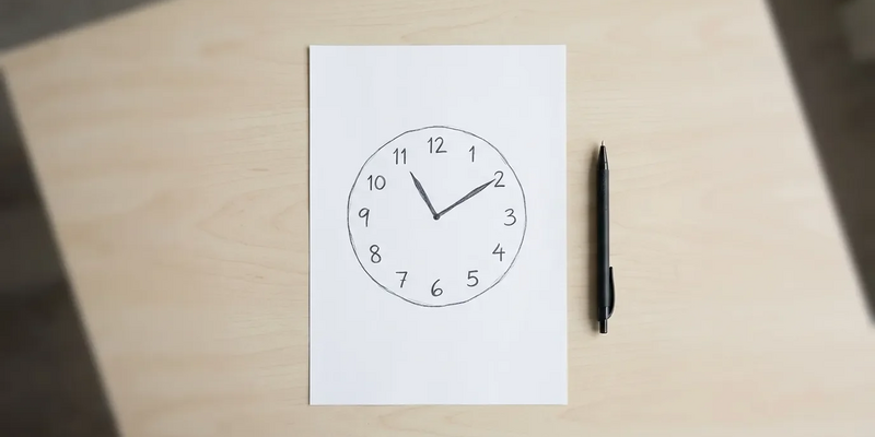Uhrentest: Einfaches Zeichenverfahren erkennt Demenz-Frühzeichen - Foto: über boerse-global.de