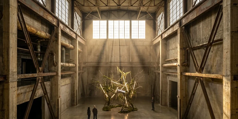 Bergson Kunstkraftwerk eröffnet Ausstellung Earth Matters - Foto: über boerse-global.de